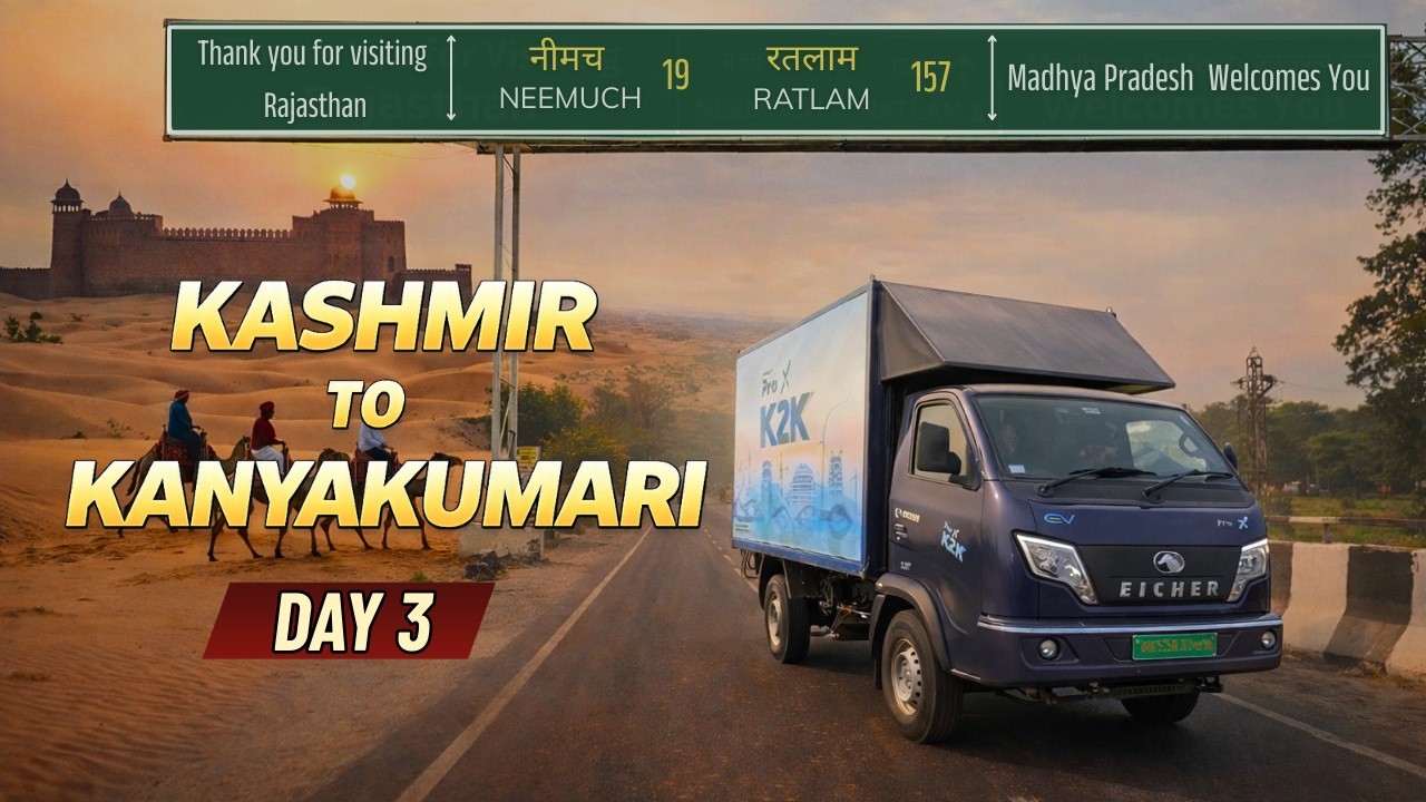 Kashmir to Kanyakumari