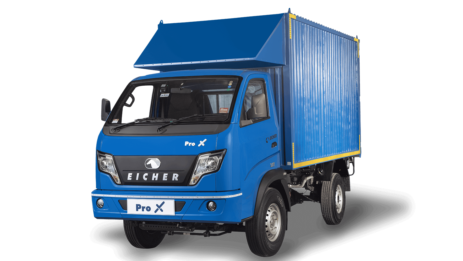 Eicher Titan Truck Port Blue Dead Front